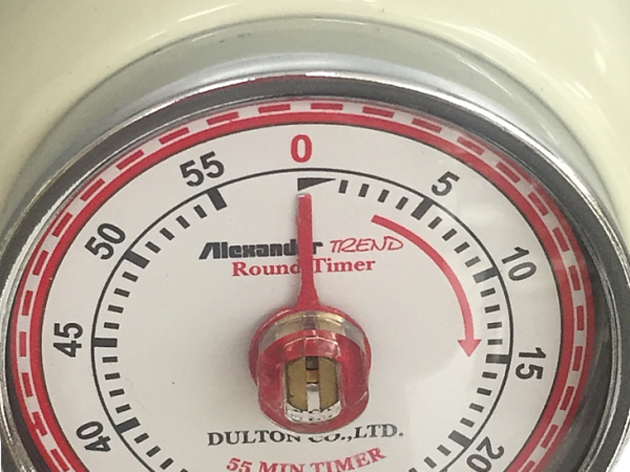 King Hoff Timer Da Cucina Meccanico KH 3176 - 60 Minuti, Con Calamita, Diametro 61x35 Mm - Sveglia Magnetica
