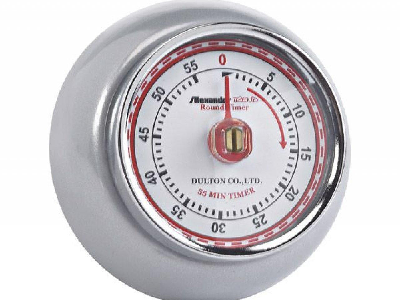 Timer cucina meccanico tondo in inox contaminuti H&H  Acquista Su Un Amore  di Casa Shop – unamoredicasa