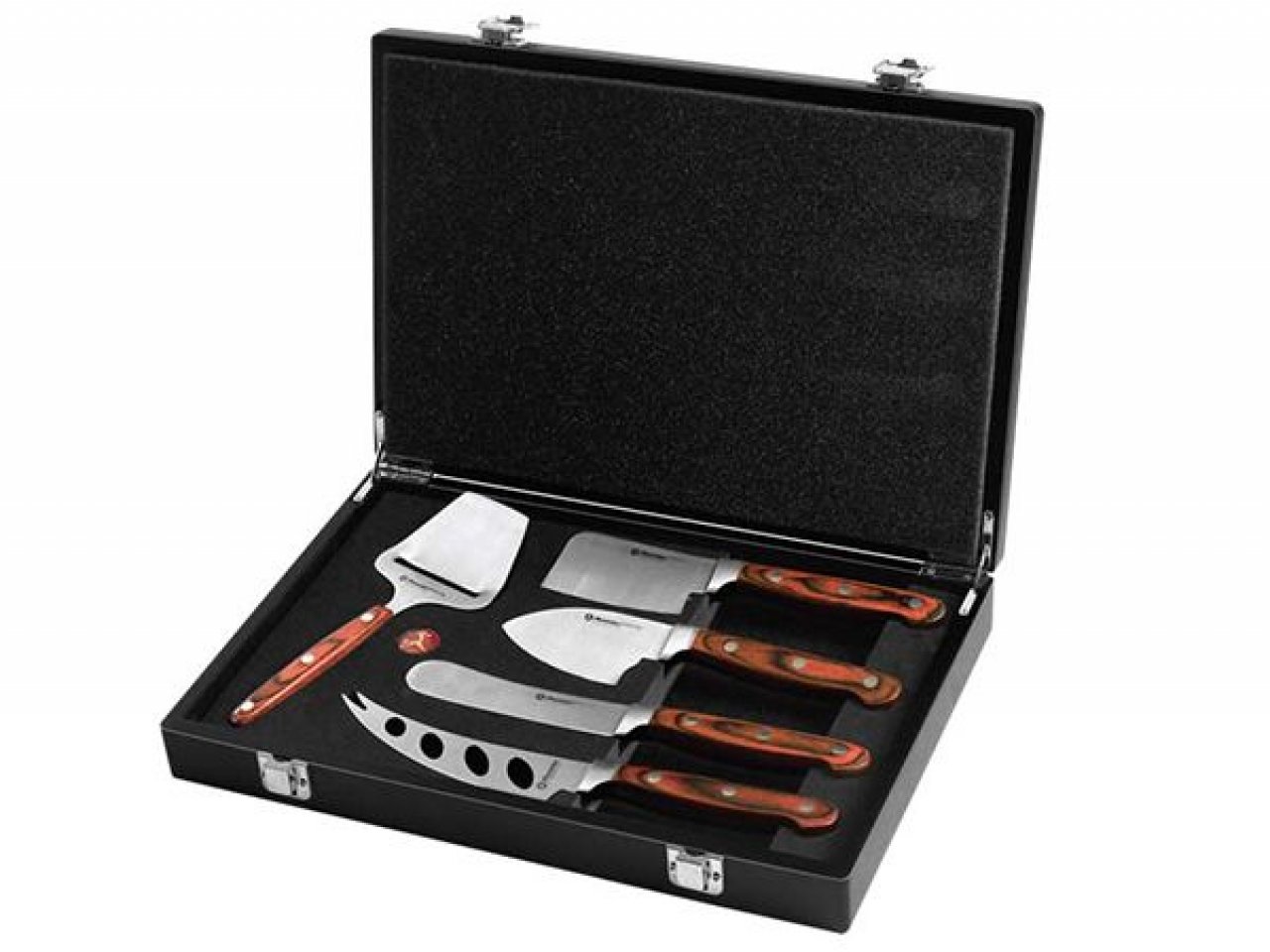VALIGETTA FORMAGGIO SET 5 COLTELLI - v1